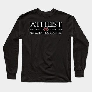 Atheist - No Gods Long Sleeve T-Shirt